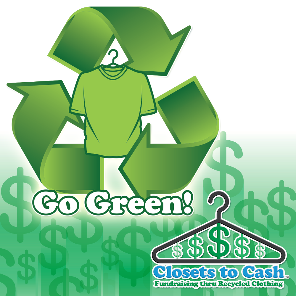 Closets To Cash, Nationwide Recycled Clothing Fundraiser Opportunity
